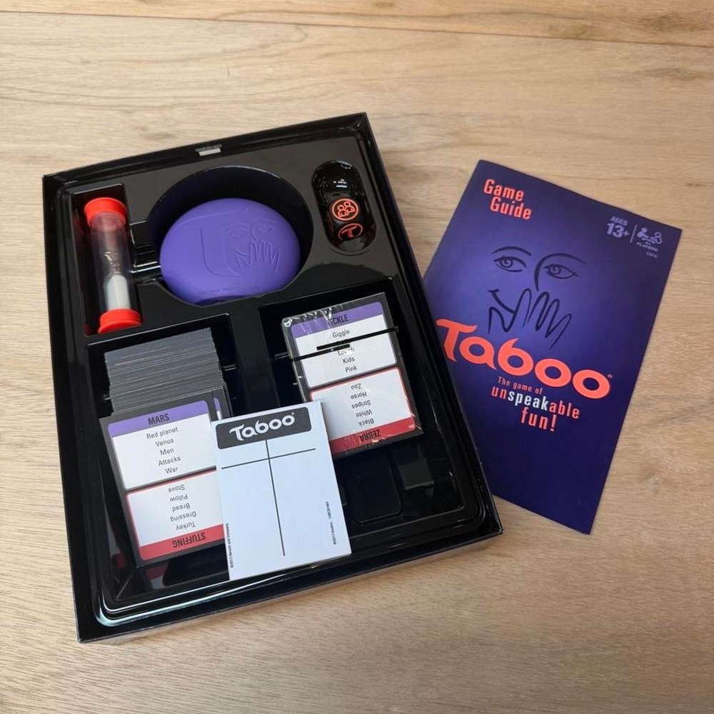 Streaks and Taboo Board Games Bundle Adult Game Night - Picture 3 of 7